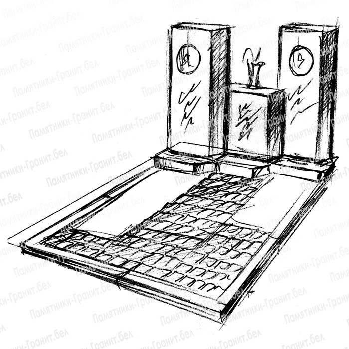 эскизы эксклюзивных памятников фото