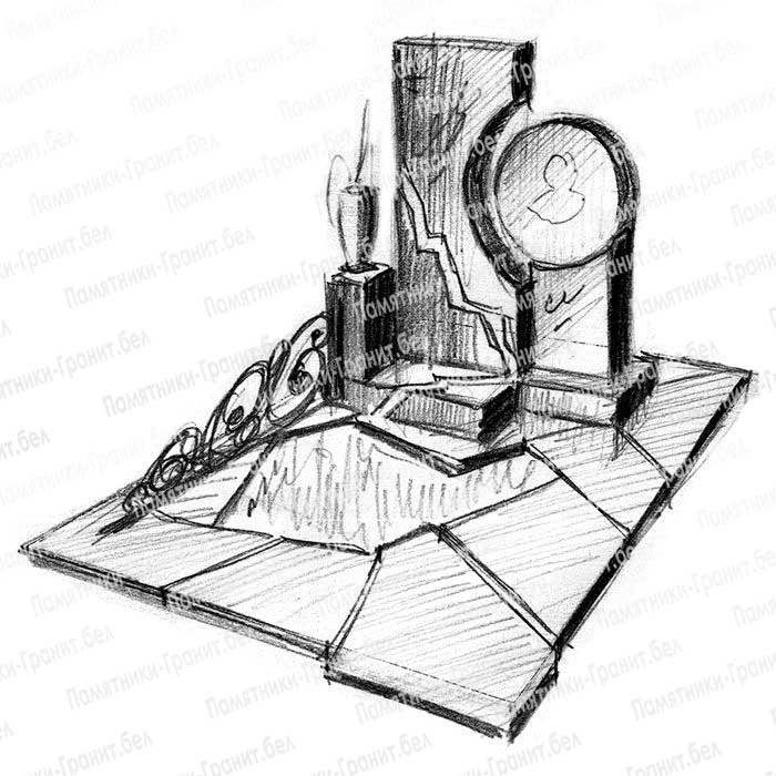 Памятник Речица фотография