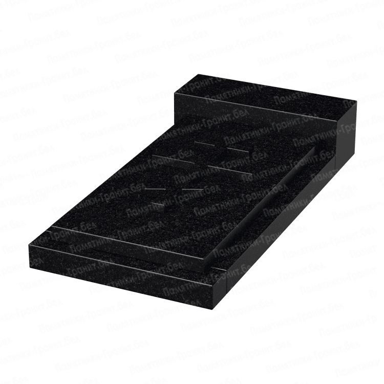 Двойные цветник в Речица на могилу фото