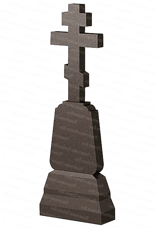 Памятник с крестом на могилу фото